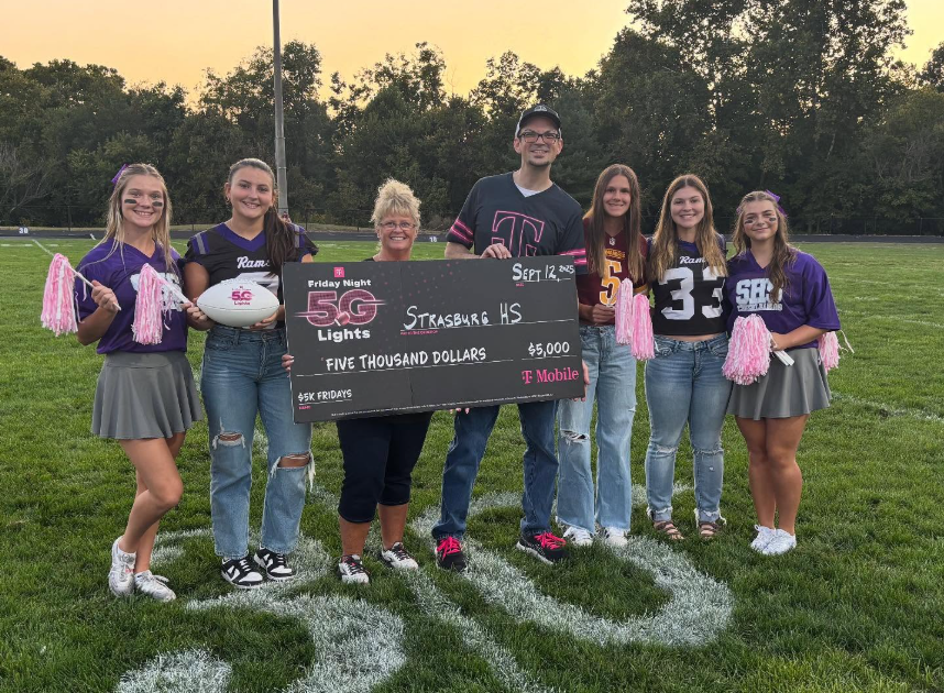 Strasburg High Wins $5K In T-Mobile Friday Night 5G Lights Contest For 2nd Straight Year